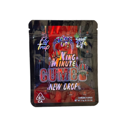 Buy Mylar Gumbo Printed Zip Bag 3.5g Large | Express Highs UK