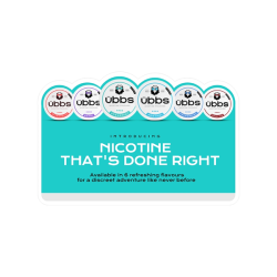Buy 6mg 11mg 14mg Ubbs Nicotine Pouches CDU Bundle + 120 Units Set | Express Highs UK